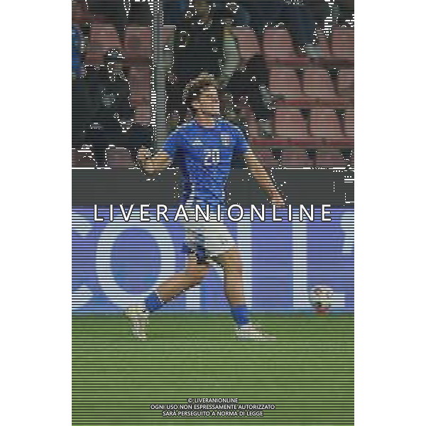 TVRCOR – Nazionale maschile Under 21 – qualificazione Europei U21 – Italia U-21 vs Armenia U-21 - Fase a gironi Gruppo E – Stadio Giovanni Zini Cremona (CR) 14-10-2025 nella foto Matteo Dagasso ©TVRCOR Roberta Corradin - AGENZIA ALDO LIVERANI SAS