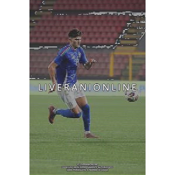 TVRCOR – Nazionale maschile Under 21 – qualificazione Europei U21 – Italia U-21 vs Armenia U-21 - Fase a gironi Gruppo E – Stadio Giovanni Zini Cremona (CR) 14-10-2025 nella foto Davide Bartesaghi ©TVRCOR Roberta Corradin - AGENZIA ALDO LIVERANI SAS