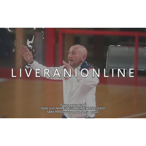 IMOLA 15 10 2025 UP ANDREA COSTA BASKET- DANY BASKET QUARRATA 71-58 SERIE B1 NELLA FOTO LUCA DALMONTE ALLENATORE UP ANDREA COSTA ©SANNA - AGENZIA ALDO LIVERANI SAS