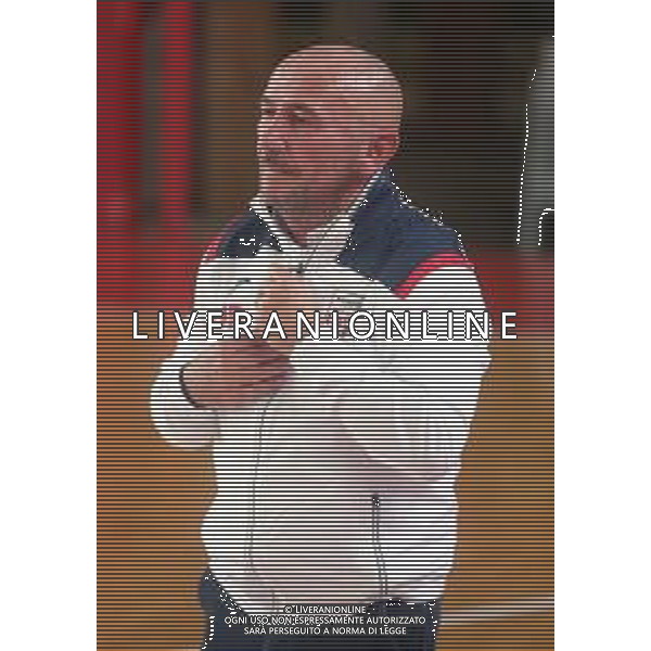 IMOLA 15 10 2025 UP ANDREA COSTA BASKET- DANY BASKET QUARRATA 71-58 SERIE B1 NELLA FOTO LUCA DALMONTE ALLENATORE UP ANDREA COSTA ©SANNA - AGENZIA ALDO LIVERANI SAS