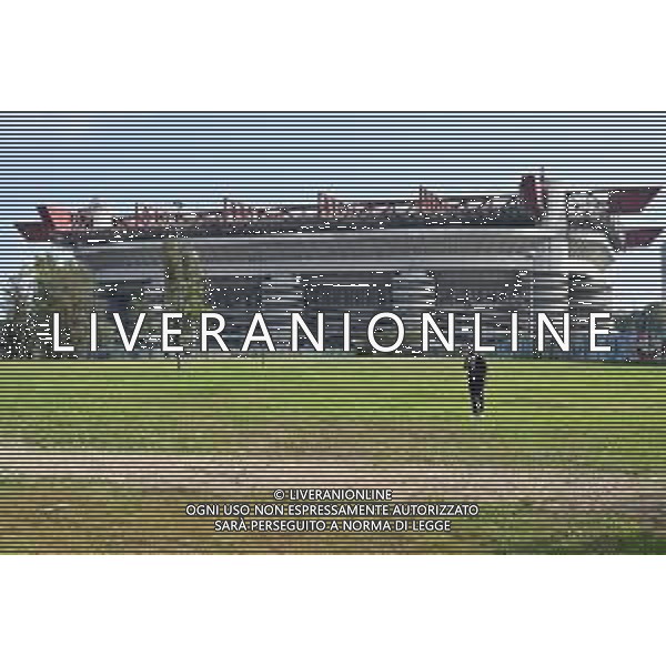 TVRG Stadio Meazza di San Siro Vedute Esterno Milano 16-10-2025 Il Parco dei Capitani dove sorgerà il nuovo stadio e sullo sfondo lo stadio Giuseppe Meazza San Siro foto Roberto Garavaglia/Agenzia Aldo Liverani sas- AGENZIA ALDO LIVERANI SAS