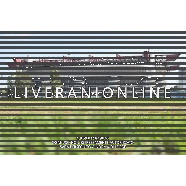 TVRG Stadio Meazza di San Siro Vedute Esterno Milano 16-10-2025 Il Parco dei Capitani dove sorgerà il nuovo stadio e sullo sfondo lo stadio Giuseppe Meazza San Siro foto Roberto Garavaglia/Agenzia Aldo Liverani sas- AGENZIA ALDO LIVERANI SAS