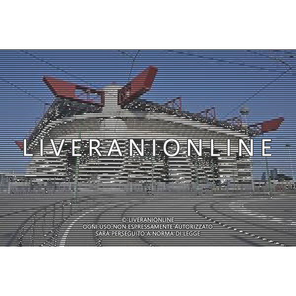 TVRG Stadio Meazza di San Siro Vedute Esterno Milano 16-10-2025 Lo stadio Giuseppe Meazza San Siro foto Roberto Garavaglia/Agenzia Aldo Liverani sas- AGENZIA ALDO LIVERANI SAS
