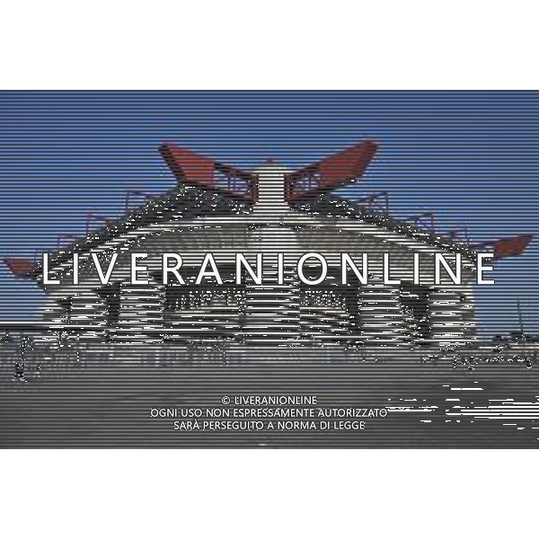TVRG Stadio Meazza di San Siro Vedute Esterno Milano 16-10-2025 Lo stadio Giuseppe Meazza San Siro foto Roberto Garavaglia/Agenzia Aldo Liverani sas- AGENZIA ALDO LIVERANI SAS
