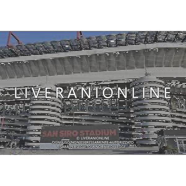TVRG Stadio Meazza di San Siro Vedute Esterno Milano 16-10-2025 Lo stadio Giuseppe Meazza San Siro foto Roberto Garavaglia/Agenzia Aldo Liverani sas- AGENZIA ALDO LIVERANI SAS