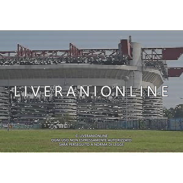 TVRG Stadio Meazza di San Siro Vedute Esterno Milano 16-10-2025 Il Parco dei Capitani dove sorgerà il nuovo stadio e sullo sfondo lo stadio Giuseppe Meazza San Siro foto Roberto Garavaglia/Agenzia Aldo Liverani sas- AGENZIA ALDO LIVERANI SAS