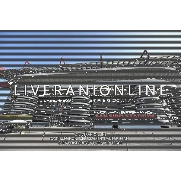 TVRG Stadio Meazza di San Siro Vedute Esterno Milano 16-10-2025 Lo stadio Giuseppe Meazza San Siro foto Roberto Garavaglia/Agenzia Aldo Liverani sas- AGENZIA ALDO LIVERANI SAS