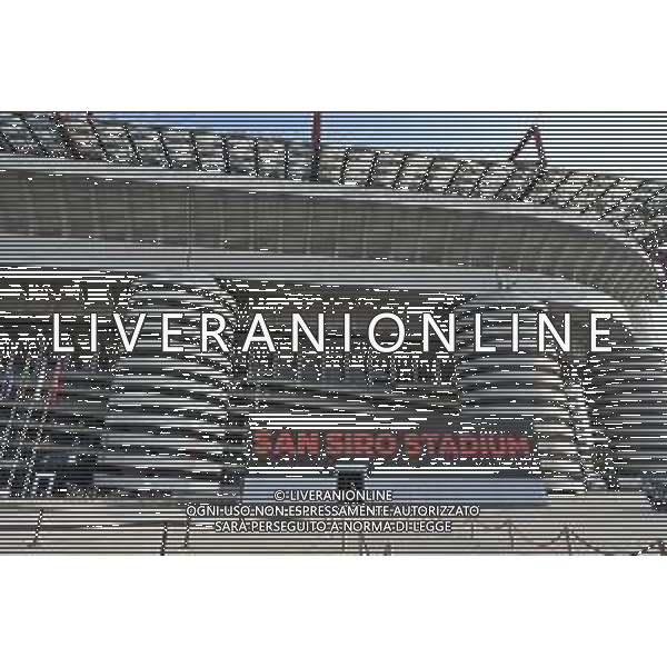 TVRG Stadio Meazza di San Siro Vedute Esterno Milano 16-10-2025 Lo stadio Giuseppe Meazza San Siro foto Roberto Garavaglia/Agenzia Aldo Liverani sas- AGENZIA ALDO LIVERANI SAS