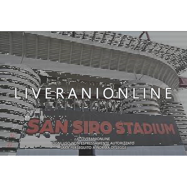 TVRG Stadio Meazza di San Siro Vedute Esterno Milano 16-10-2025 Lo stadio Giuseppe Meazza San Siro foto Roberto Garavaglia/Agenzia Aldo Liverani sas- AGENZIA ALDO LIVERANI SAS