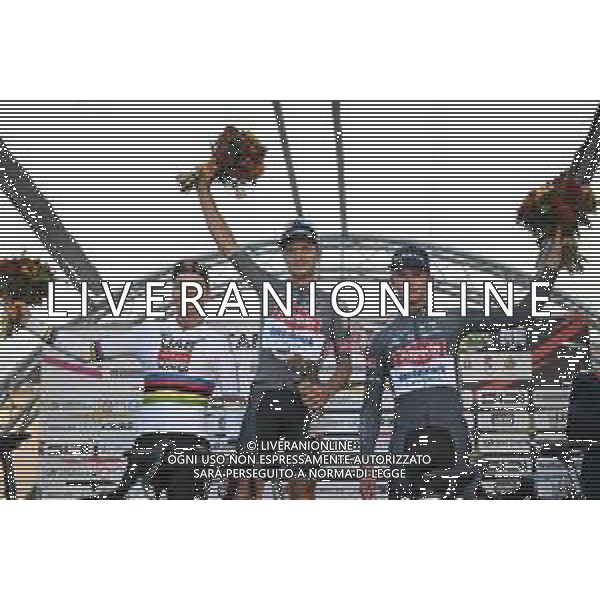 17-10-2025 Serenissima Gravel; 2025, Alpecin - Deceuninck; 2025, Uae Team Emirates - Xrg; Hermans, Quinten; Vermeersch, Florian; Del Grosso, Tibor; Cittadella; ©SIROTTI - AGENZIA ALDO LIVERANI SAS