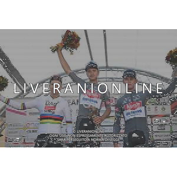 17-10-2025 Serenissima Gravel; 2025, Alpecin - Deceuninck; 2025, Uae Team Emirates - Xrg; Hermans, Quinten; Vermeersch, Florian; Del Grosso, Tibor; Cittadella; ©SIROTTI - AGENZIA ALDO LIVERANI SAS