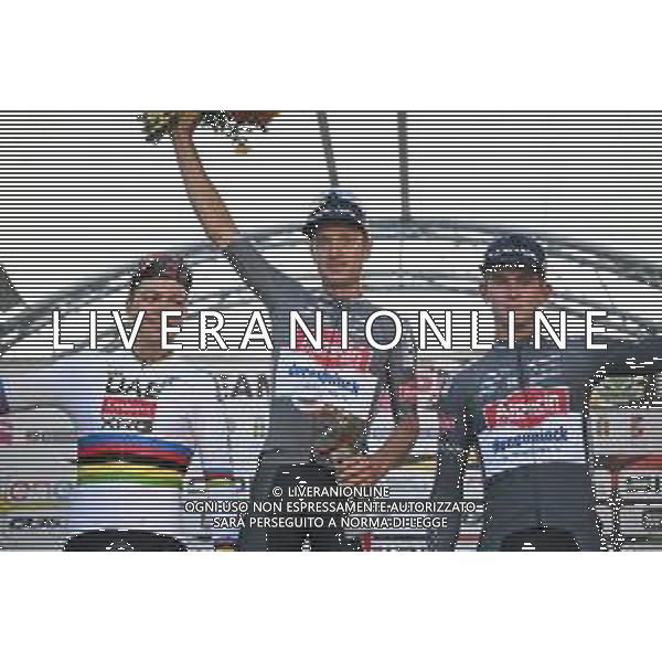 17-10-2025 Serenissima Gravel; 2025, Alpecin - Deceuninck; 2025, Uae Team Emirates - Xrg; Hermans, Quinten; Vermeersch, Florian; Del Grosso, Tibor; Cittadella; ©SIROTTI - AGENZIA ALDO LIVERANI SAS