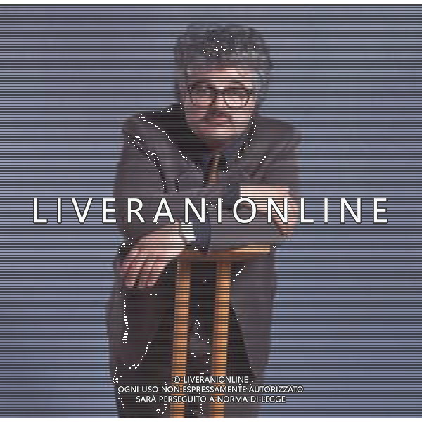 COL- RETROSPETTIVA PATRIZIO ROVERSI CONDUTTORE TELEVISIVO NELLA FOTO PATRIZIO ROVERSI AG THEMA-AG ALDO LIVERANI SAS
