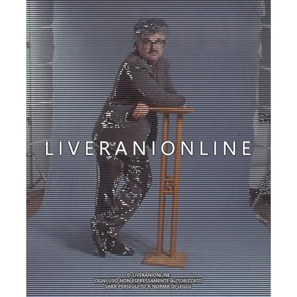 COL- RETROSPETTIVA PATRIZIO ROVERSI CONDUTTORE TELEVISIVO NELLA FOTO PATRIZIO ROVERSI AG THEMA-AG ALDO LIVERANI SAS
