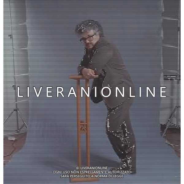 COL- RETROSPETTIVA PATRIZIO ROVERSI CONDUTTORE TELEVISIVO NELLA FOTO PATRIZIO ROVERSI AG THEMA-AG ALDO LIVERANI SAS