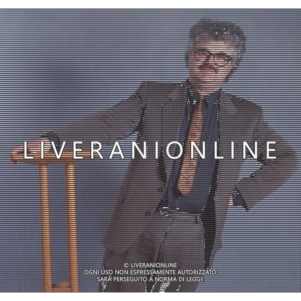 COL- RETROSPETTIVA PATRIZIO ROVERSI CONDUTTORE TELEVISIVO NELLA FOTO PATRIZIO ROVERSI AG THEMA-AG ALDO LIVERANI SAS