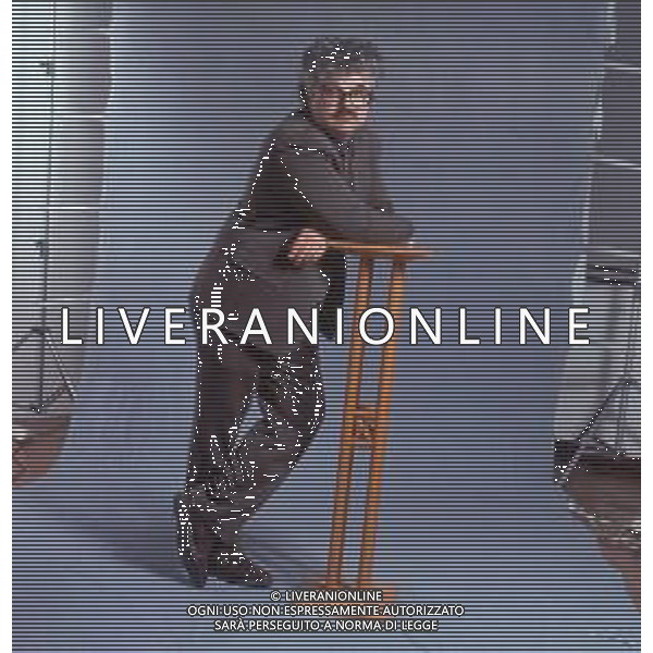 COL- RETROSPETTIVA PATRIZIO ROVERSI CONDUTTORE TELEVISIVO NELLA FOTO PATRIZIO ROVERSI AG THEMA-AG ALDO LIVERANI SAS