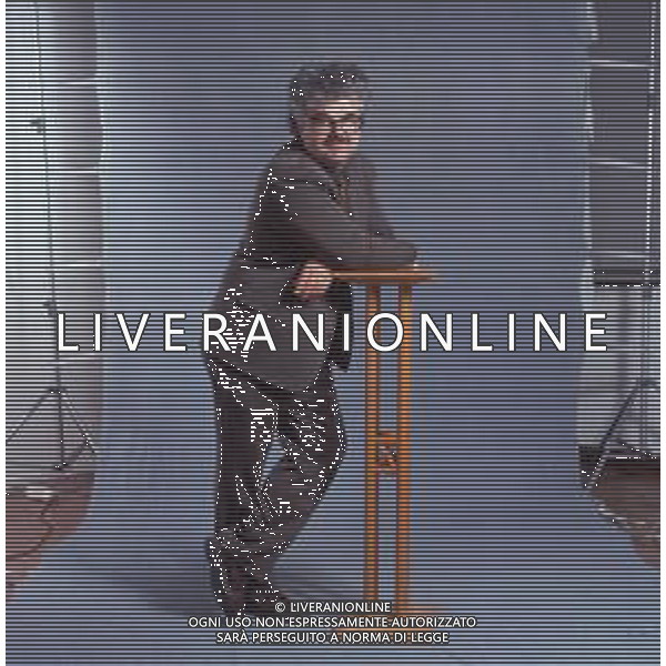 COL- RETROSPETTIVA PATRIZIO ROVERSI CONDUTTORE TELEVISIVO NELLA FOTO PATRIZIO ROVERSI AG THEMA-AG ALDO LIVERANI SAS