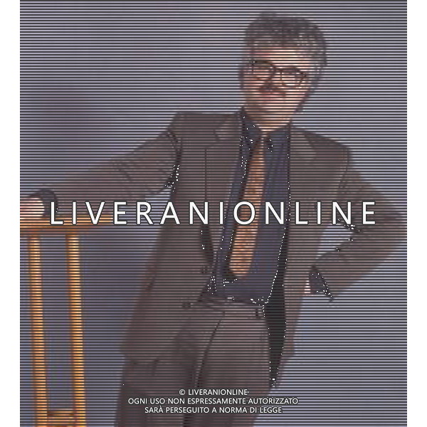 COL- RETROSPETTIVA PATRIZIO ROVERSI CONDUTTORE TELEVISIVO NELLA FOTO PATRIZIO ROVERSI AG THEMA-AG ALDO LIVERANI SAS