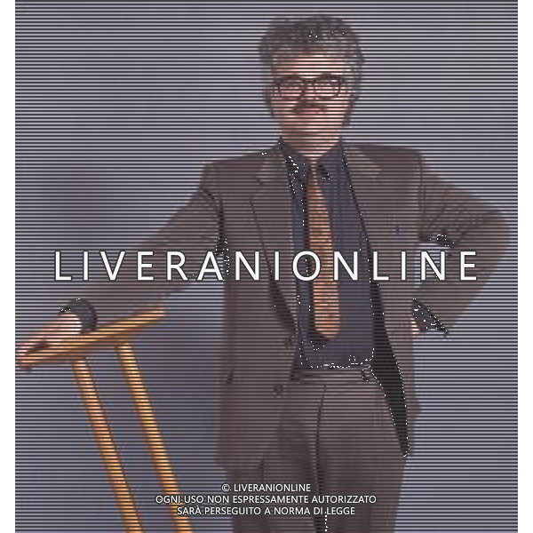 COL- RETROSPETTIVA PATRIZIO ROVERSI CONDUTTORE TELEVISIVO NELLA FOTO PATRIZIO ROVERSI AG THEMA-AG ALDO LIVERANI SAS