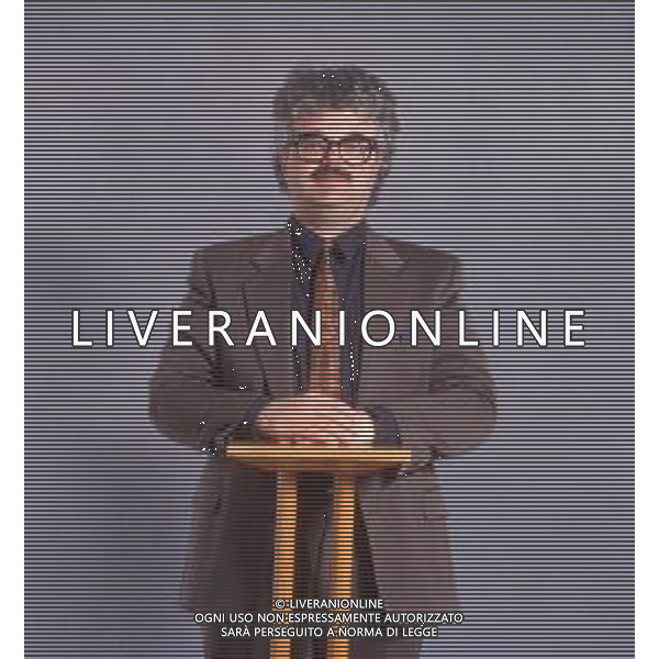 COL- RETROSPETTIVA PATRIZIO ROVERSI CONDUTTORE TELEVISIVO NELLA FOTO PATRIZIO ROVERSI AG THEMA-AG ALDO LIVERANI SAS