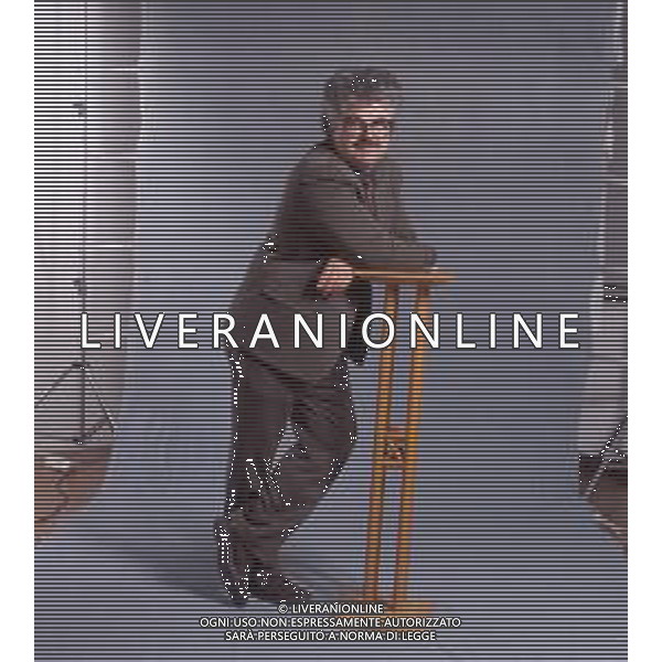 COL- RETROSPETTIVA PATRIZIO ROVERSI CONDUTTORE TELEVISIVO NELLA FOTO PATRIZIO ROVERSI AG THEMA-AG ALDO LIVERANI SAS