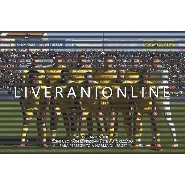 Formazione - Hella Verona team photo during Pisa SC vs Hellas Verona FC, 7° Serie A Enilive 2025-26 game at Arena Garibaldi - Romeo Anconetani stadium in Pisa (PI), Italy, on October 18, 2025. (Photo by Davide Casentini) ©TVDC Casentini Davide - AGENZIA ALDO LIVERANI SAS
