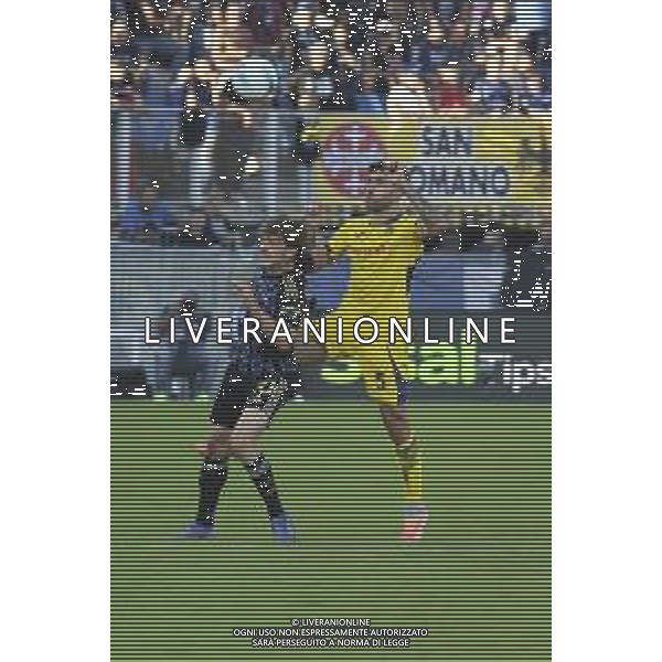 Lisandru Tramoni of Pisa SC battle for the ball with Unai Nunez of Hellas Verona FC during Pisa SC vs Hellas Verona FC, 7° Serie A Enilive 2025-26 game at Arena Garibaldi - Romeo Anconetani stadium in Pisa (PI), Italy, on October 18, 2025. (Photo by Davide Casentini) ©TVDC Casentini Davide - AGENZIA ALDO LIVERANI SAS