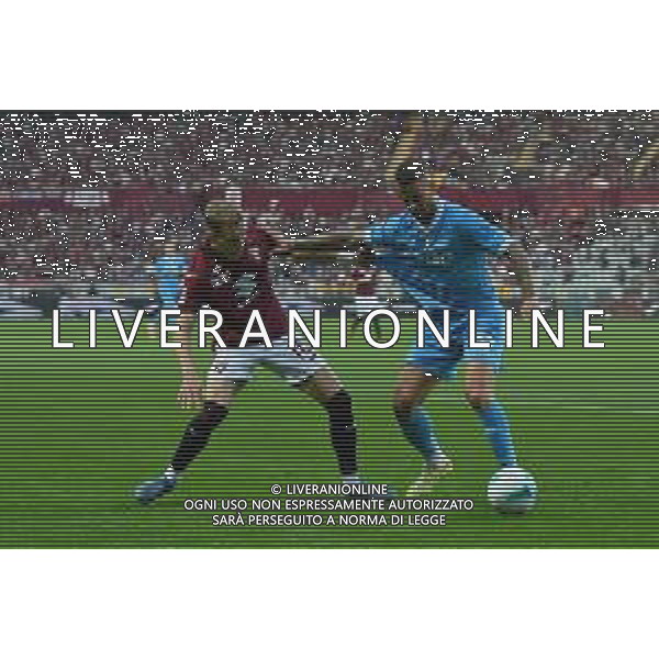 Torino 18.10.25 Stadio Grande Torino @Manuela Viganti/Ag. Aldo Liverani sas Torino vs Napoli Campionato Calcio Serie A Enilive 2025/2026 7a giornata Nella foto: marcus pedersen e leonardo spinazzola ©Viganti - AGENZIA ALDO LIVERANI SAS