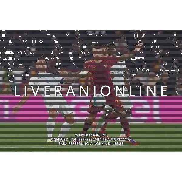 Roma vs Inter Campionato Serie A Enilive - 7 Giornata Stadio Olimpico - Roma 18-10-2025 nella foto Lautaro Martinez e Mancini Foto Federico Gaetano - ag Aldo liverani ©Federico Gaetano - AGENZIA ALDO LIVERANI SAS