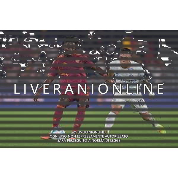Roma vs Inter Campionato Serie A Enilive - 7 Giornata Stadio Olimpico - Roma 18-10-2025 nella foto Kone’ e Lautaro Martinez Foto Federico Gaetano - ag Aldo liverani ©Federico Gaetano - AGENZIA ALDO LIVERANI SAS