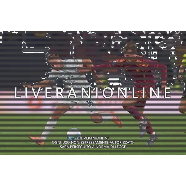 Roma vs Inter Campionato Serie A Enilive - 7 Giornata Stadio Olimpico - Roma 18-10-2025 nella foto Frattesi e Ziolkowski Foto Federico Gaetano - ag Aldo liverani ©Federico Gaetano - AGENZIA ALDO LIVERANI SAS