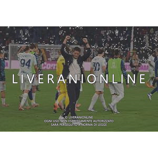 Roma vs Inter Campionato Serie A Enilive - 7 Giornata Stadio Olimpico - Roma 18-10-2025 nella foto Esultanza finale Chivu Foto Federico Gaetano - ag Aldo liverani ©Federico Gaetano - AGENZIA ALDO LIVERANI SAS