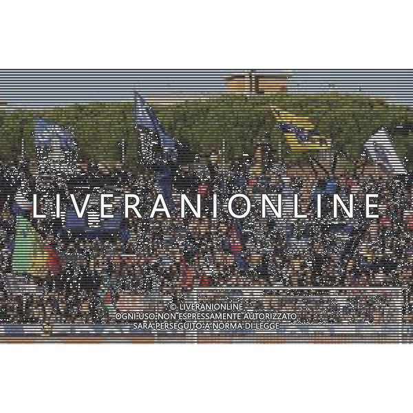 Pisa fans show their support during Pisa SC vs Hellas Verona FC, 7° Serie A Enilive 2025-26 game at Arena Garibaldi - Romeo Anconetani stadium in Pisa (PI), Italy, on October 18, 2025. (Photo by Davide Casentini) AG ALDO LIVERANI SAS