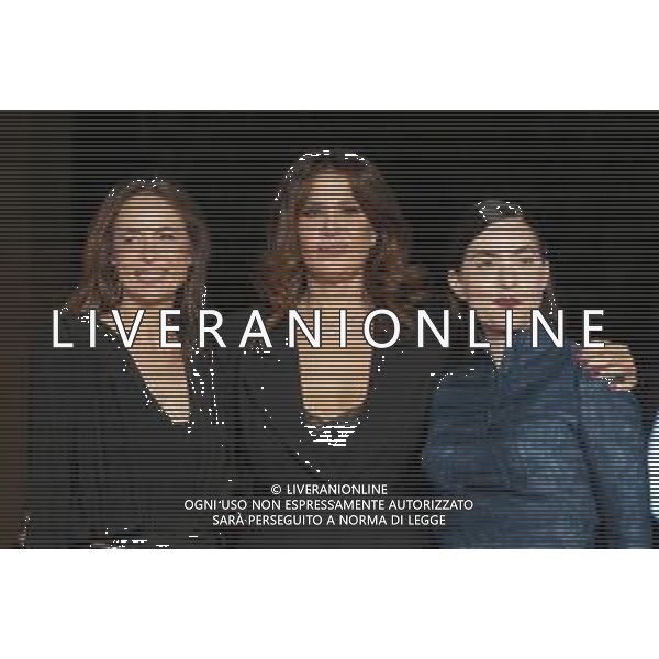 Roma 18 Ottobre 2025 Rome Film Fest - Red Carpet del Film "VIE PRIVE" Nella Foto: Anne Berest, Rebecca Zlotowski, Lucy de Crescenzo  Photo Credit: Andrea Bracaglia  AG ALDO LIVERANI SAS