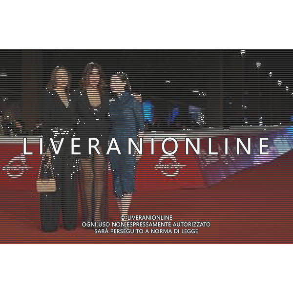 Roma 18 Ottobre 2025 Rome Film Fest - Red Carpet del Film "VIE PRIVE" Nella Foto: Anne Berest, Rebecca Zlotowski, Lucy de Crescenzo  Photo Credit: Andrea Bracaglia  AG ALDO LIVERANI SAS