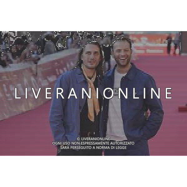 Roma 18 Ottobre 2025 Rome Film Fest - Red Carpet - Non essere cattivo Nella Foto: Luca Marinelli, Alessandro Borghi Foto Credit: Andrea Bracaglia AG ALDO LIVERANI SAS