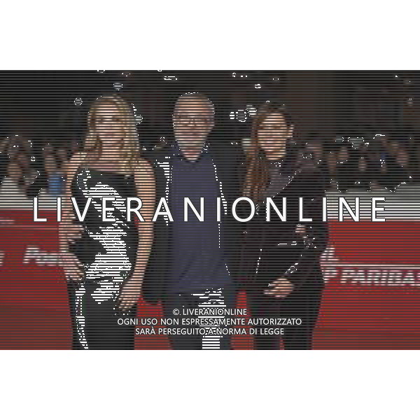 Roma 18 Ottobre 2025 Rome Film Fest 2025 - Red Carpet "FUORI LA VERITA\' Nella foto: Claudia Gerini, Claudio Amendola, Claudia Pandolfi Photo Credit: Andrea Bracaglia AG ALDO LIVERANI SAS