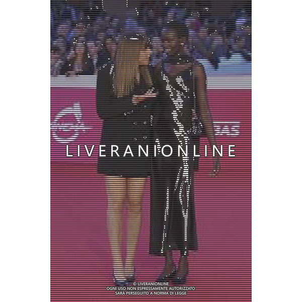 Roma 18 Ottobre 2025 Rome Film Fest 2025 - Red Carpet "COUTURE" con Angelina Jolie Nella foto: Alice Winocour, Anyier Anei Photo Credit: Andrea Bracaglia AG ALDO LIVERANI SAS