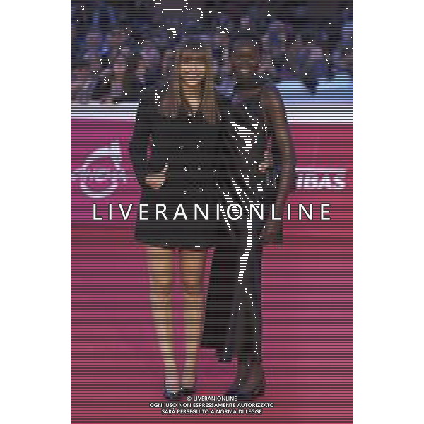 Roma 18 Ottobre 2025 Rome Film Fest 2025 - Red Carpet "COUTURE" con Angelina Jolie Nella foto: Alice Winocour, Anyier Anei Photo Credit: Andrea Bracaglia AG ALDO LIVERANI SAS