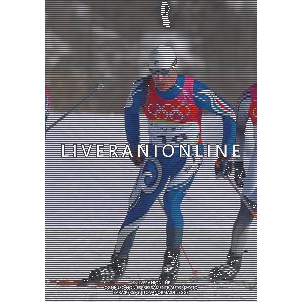 PRAGELATO (TO) 26/02/2006 XX OLIMPIADI INVERNALI 50 KM FONDO MASCHILE NELLA FOTO CENTA GIORGIO PH GIGI ARCAINUI/AG. ALDO LIVERANI