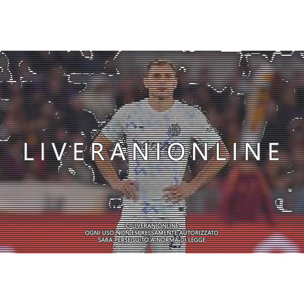 Roma vs Inter Campionato Serie A Enilive - 7 Giornata Stadio Olimpico - Roma 18-10-2025 nella foto Nicolò Barella Foto Federico Gaetano - ag Aldo liverani