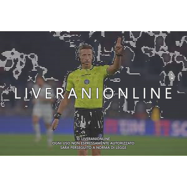 Roma vs Inter Campionato Serie A Enilive - 7 Giornata Stadio Olimpico - Roma 18-10-2025 nella foto Davide Massa Foto Federico Gaetano - ag Aldo liverani