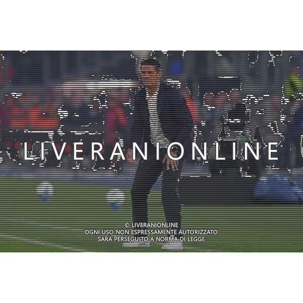 Roma vs Inter Campionato Serie A Enilive - 7 Giornata Stadio Olimpico - Roma 18-10-2025 nella foto Cristian Chivu Foto Federico Gaetano - ag Aldo liverani