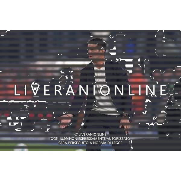 Roma vs Inter Campionato Serie A Enilive - 7 Giornata Stadio Olimpico - Roma 18-10-2025 nella foto Christian Chivu Foto Federico Gaetano - ag Aldo liverani