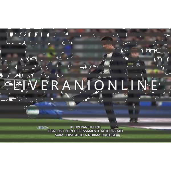 Roma vs Inter Campionato Serie A Enilive - 7 Giornata Stadio Olimpico - Roma 18-10-2025 nella foto Cristian Chivu Foto Federico Gaetano - ag Aldo liverani