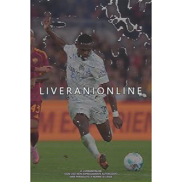 Roma vs Inter Campionato Serie A Enilive - 7 Giornata Stadio Olimpico - Roma 18-10-2025 nella foto Ange Yoan Bonny Foto Federico Gaetano - ag Aldo liverani