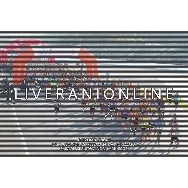 IMOLA 19 10 2025 AUTODROMO ENZO E DINO FERRARI GARA PODISTICA TRE MONTI NELLA FOTO PARTENZA FOTO GIANNI SANNA-AG ALDO LIVERANI SAS