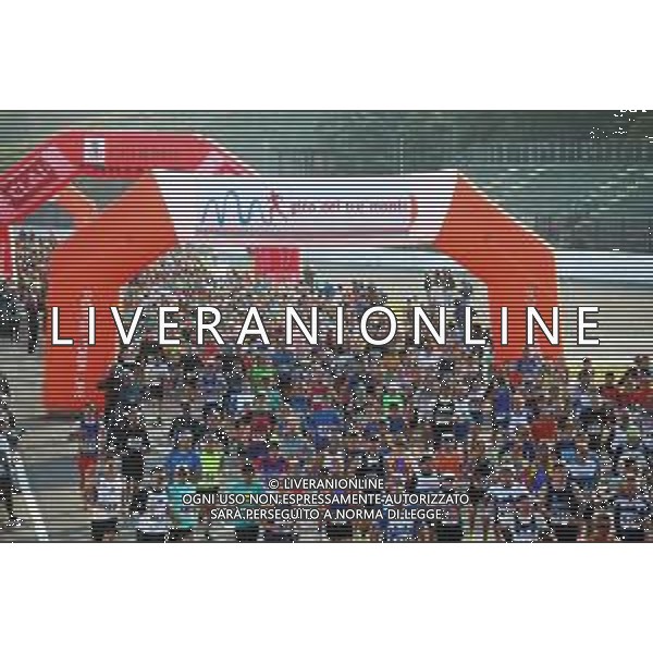 IMOLA 19 10 2025 AUTODROMO ENZO E DINO FERRARI GARA PODISTICA TRE MONTI NELLA FOTO PARTENZA FOTO GIANNI SANNA-AG ALDO LIVERANI SAS