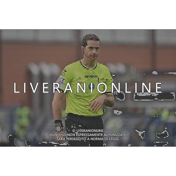 TVRG Como vs Juventus nella foto l\'arbitro Giovanni Ayroldi di Molfetta (BA) Como 19-10-2025 Stadio Giuseppe Sinigaglia Como vs Juventus Campionato Serie A Enilive - 7a giornata foto Roberto Garavaglia/Agenzia Aldo Liverani sas